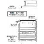 Fujioh 富士皇 FH-GS6330 SVGL TG 78厘米 嵌入式三頭煤氣煮食爐